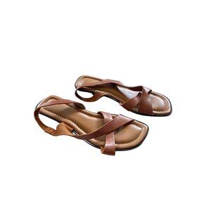 Bass Made In Italy Sandals Beige Size 7.5